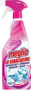 MEGLIO Sgrassante + decolorante schiumogeno 750 ml spray